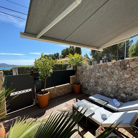 Confortable T2 Vue Mer Avec Terrasse Amenagee Et Parking Prive, Plage Et Port A Pied 滨海萨纳里 外观 照片
