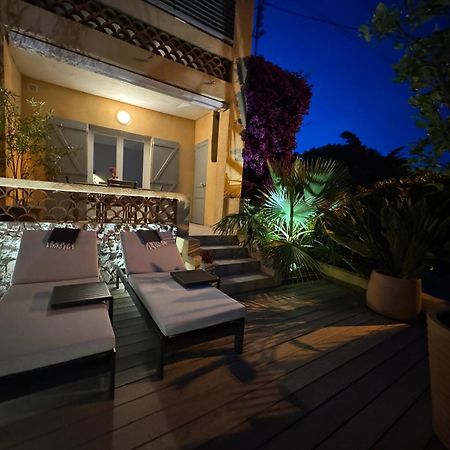 Confortable T2 Vue Mer Avec Terrasse Amenagee Et Parking Prive, Plage Et Port A Pied 滨海萨纳里 外观 照片